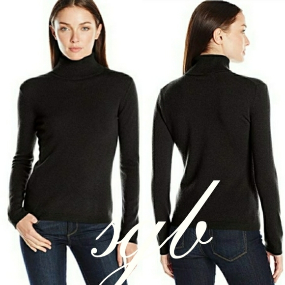 🆕⭐Black cashmere turtle neck sweater⭐ - Picture 2 of 6